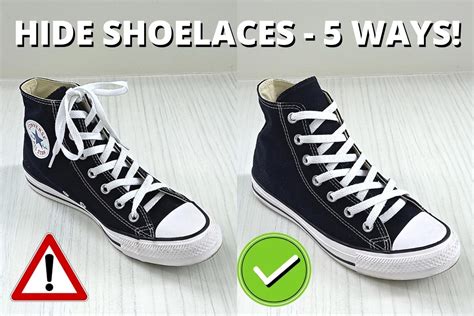 hiding shoelaces